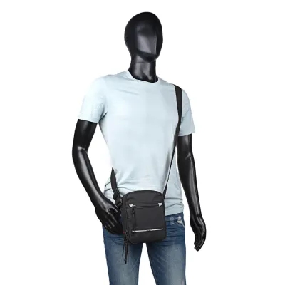 Bandolera Para Hombre - Bolso Cruzado Pequeño, Con Múltiples Compartimentos, Ligero E Impermeable