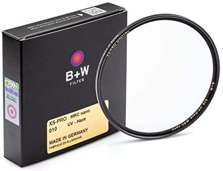 Filtre Infrarouge B+W 830 – 49mm Rouge-Noir – Pour Photographie IR Pure – Bloque La Lumière Visible, Contraste Extrême