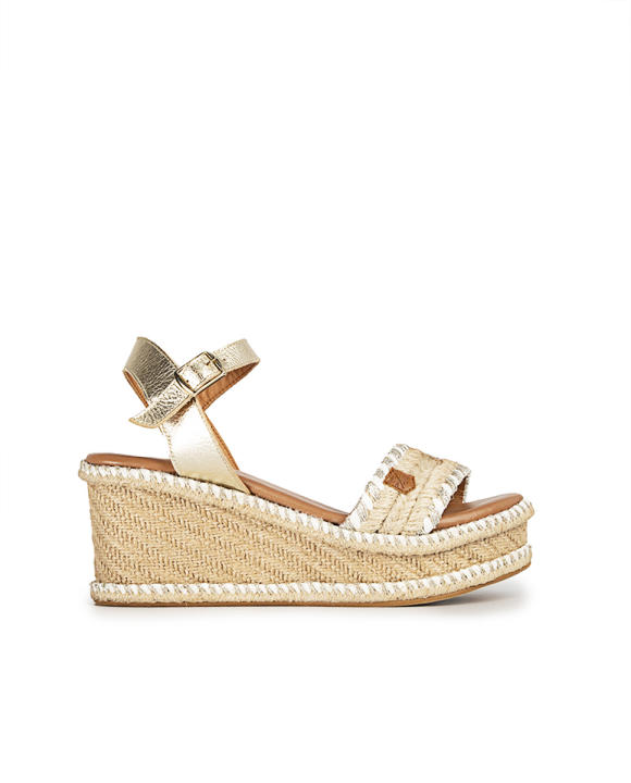 Sandalias De Mujer POPA SANDALIAS MUJER MODELO ARAMBOL SALEM COLOR MARRON CUERO