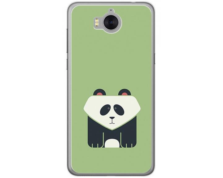 TuMundo Smartphone-Hülle Für Huawei Y6 2017 – TPU, Motiv Löwe, Personalisiert