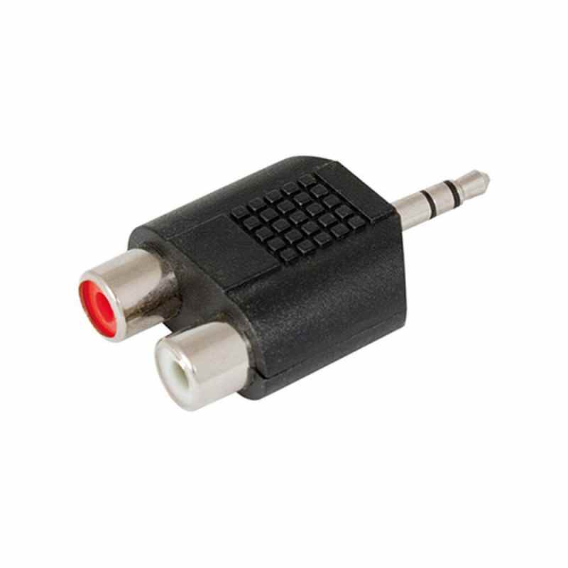 CABLEPELADO - Adaptador De Audio (Conector RCA Macho A