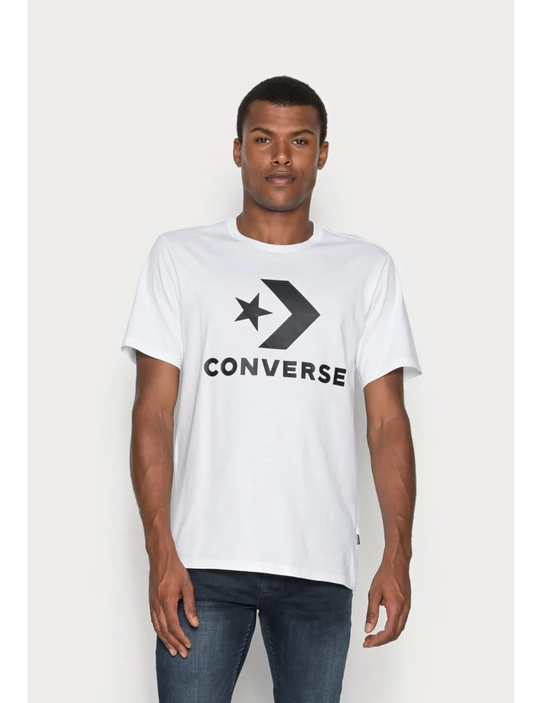 Camiseta Converse All Star blanca para | Miravia