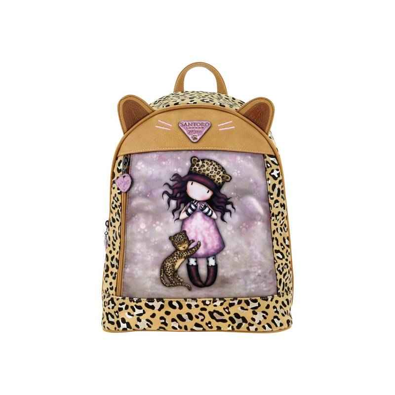 Zaino Tracolla Mini Rotonda Gorjuss – Purrrrfect Love | Unisex Per Bambini E Ragazzi | Accessorio Firmato SAFTA | Colore Multicolore Taglia M