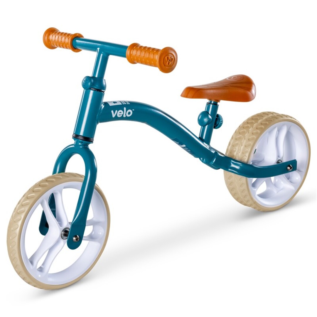 AIYAPLAY Bicicleta sin Pedales para Niños de + 18 Meses Triciclo Infantil  con Sillín Ajustable en 30-36,5 cm 66,5x34x46,5 cm Azul