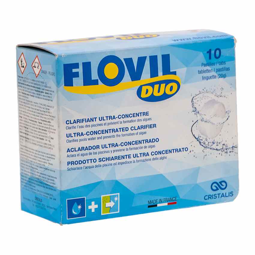 Clarifiant FLOVIL SPA boite de 12 pastilles