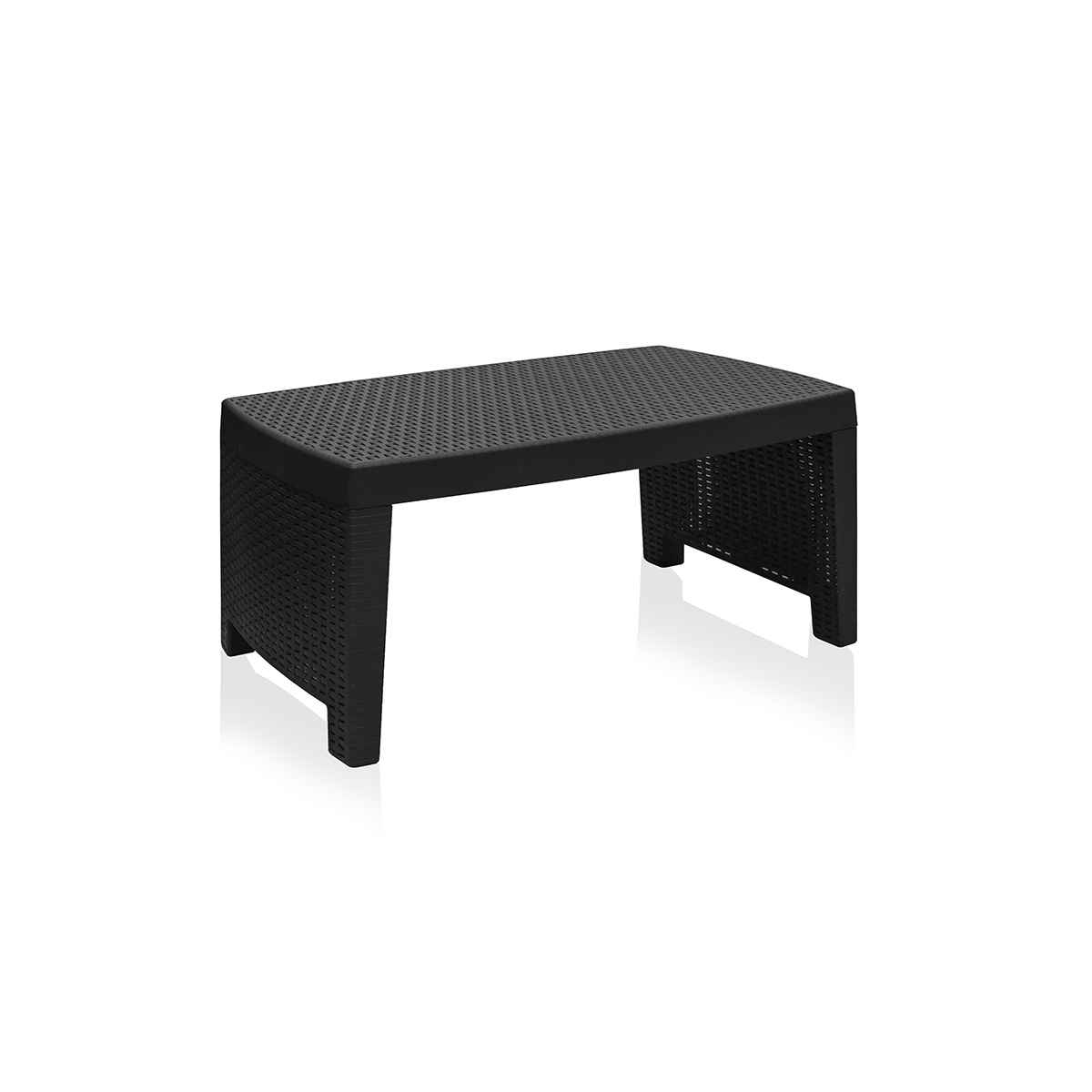 HÄUSBED Mesa Exterior Brunei 78x138x72cm: Elegancia Italiana Para Tu Terraza O Jardín