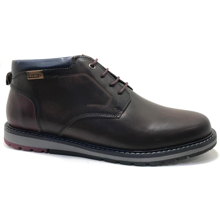 Zapatos De Hombre Piel Pikolinos Berna M8J-4183 Marrón