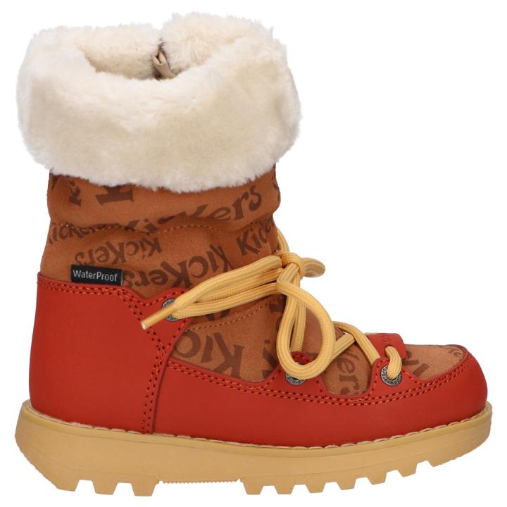 Kickers Kickneosnow Kid Sneeuwlaarzen Meisjes, Zwart, 30 EU