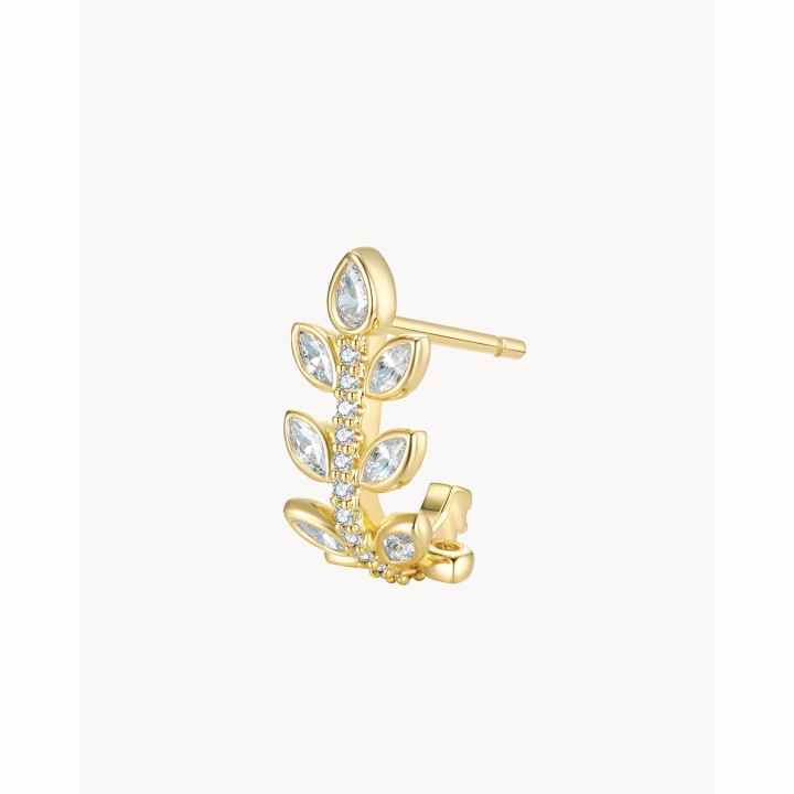 Boucles D'oreilles Femme En Or Jaune 18 Carats - Neuf Avec étiquettes