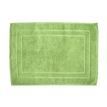 Alfombrilla de baño 80 x 50 cm - VERDE - Kiabi - 8.00€