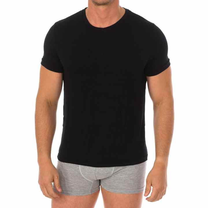 Camiseta Interior Bamboo Manga Corta Para Hombre 602 Comprar A