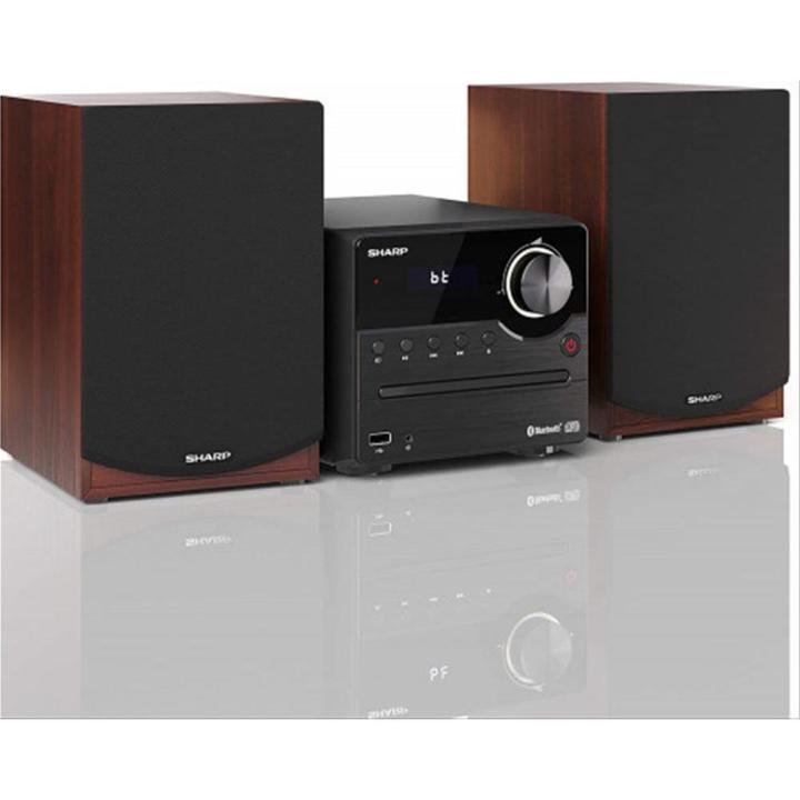 Mini Hifi Sharp XL-B512(BR) Blanc Marron 45 W