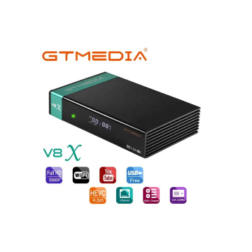 GTMEDIA-receptor de satélite Mars V8X, DVB-S/S2/S2X, ACM/multi