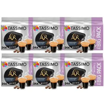 Cápsulas de café Tassimo L'Or Largo Intenso- paquete de 16 en