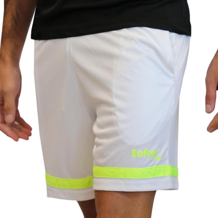 Pantalón Corto Deportivo Para Hombre, Negro, Diseño Deportivo - Softee Equipment
