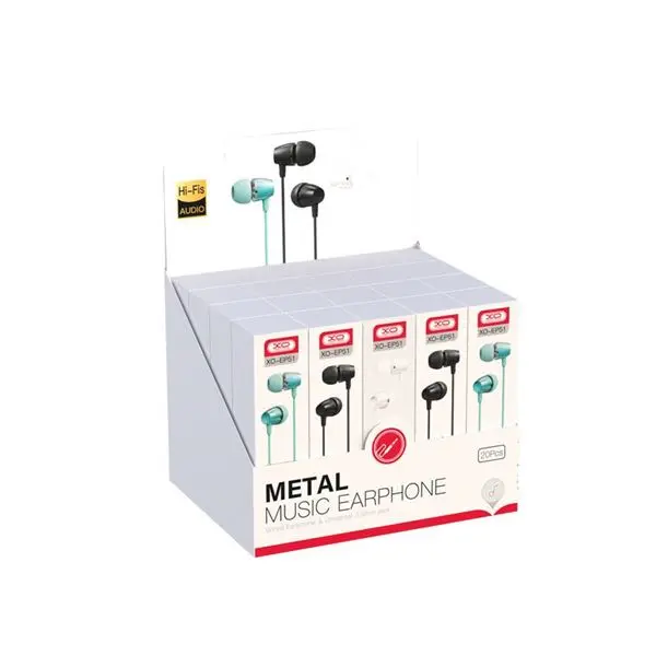 Auricular Jack 3.5Mm Xo Con Microfono Ep21 Blanco Audio