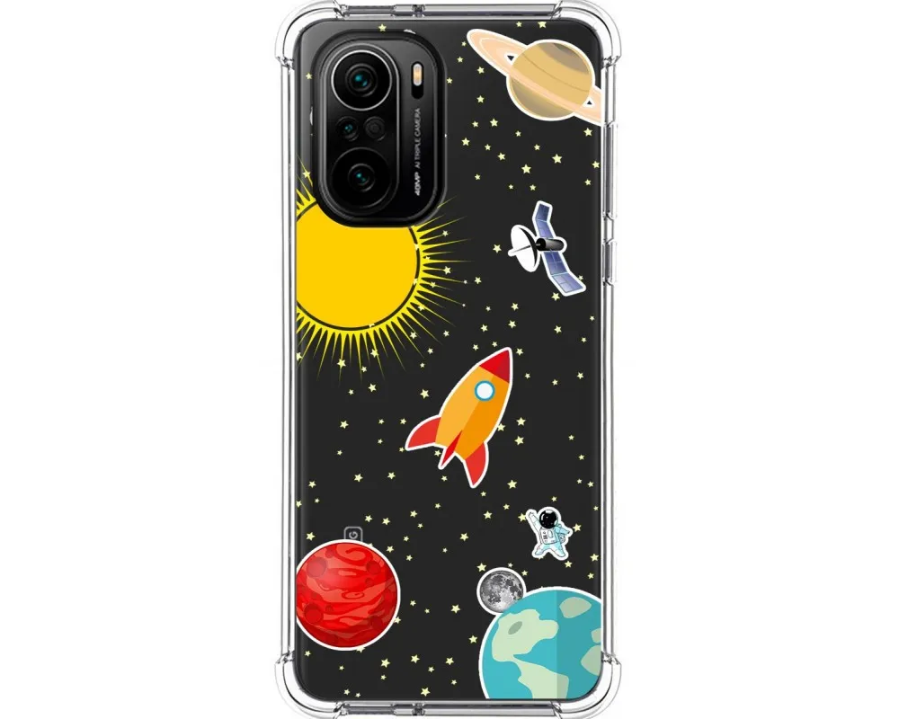 Cover Trasparente + Pellicola Vetro Temperato Per Xiaomi POCO F3 - Custodia TPU Antiurto