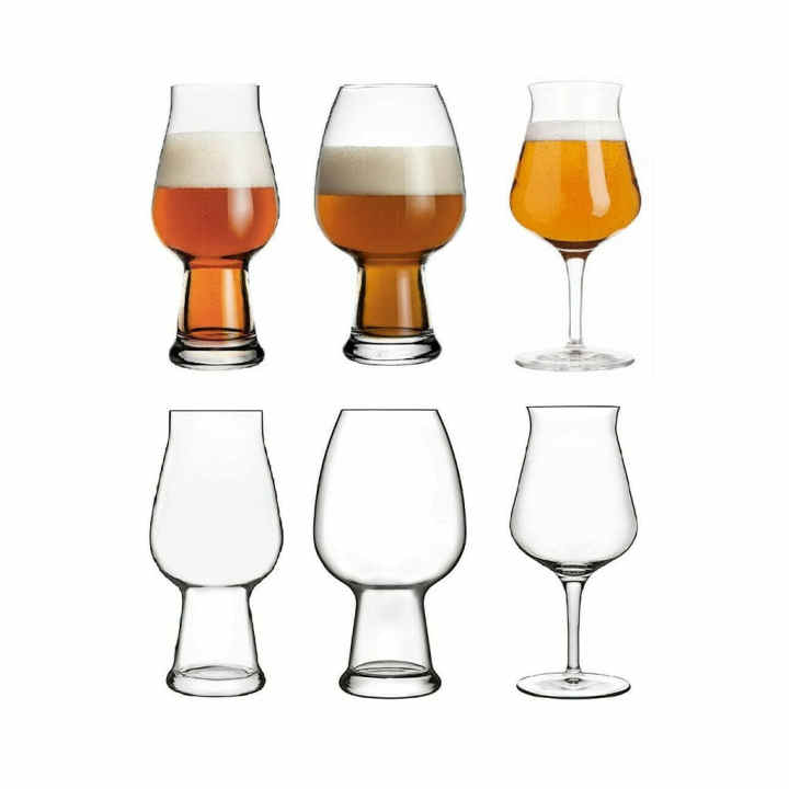 Vasos para cerveza artesana Birrateque de Luigi Bormioli (pack 2