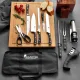 Set 3 cuchillos de cocina en acero inoxidable BERGNER colección Foodies - 4