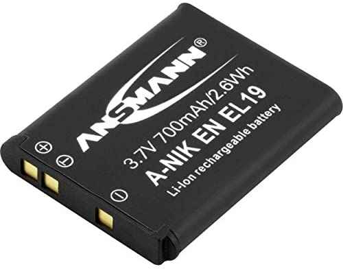 ANSMANN 5022333 A-Nik En El 5 Batteria Li-Ion Digicam 3,7V/1050Mah per