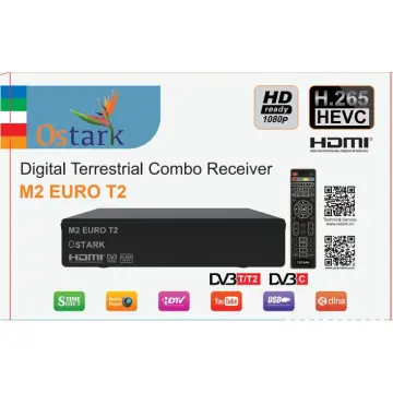 Sintonizador para canales HD, TDT DVB-T2 HEVC, NEW DIGITAL