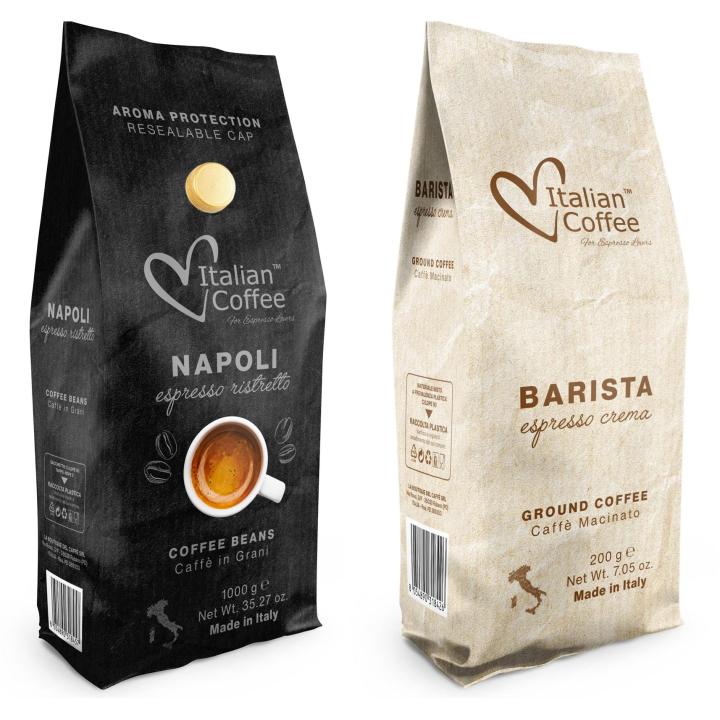 X Kg Kilos De Cafe En Grano Italiano Bolsa De Kg Variedades Napoli Ristretto