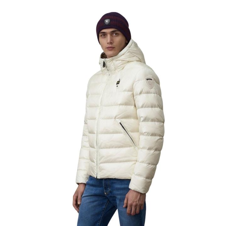 Blauer Giubbini Corti Imbottito Piuma Chaqueta Acolchada Para