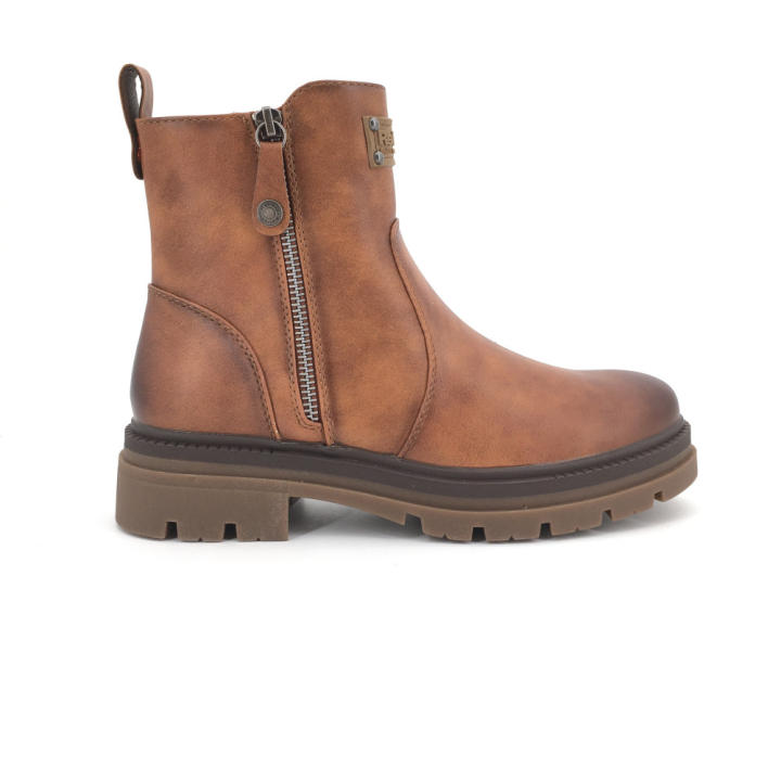 Zapatos Niño Talla 24 Chicco Botu00edn Con Cremallera Lateral Y Cordones, Botas Cortas Al Tobillo Botas Charol Niña