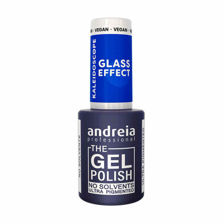 Andreia Professional Gel-Nagellack FM2 Mint Teal – Lösungsmittelfrei, Geruchlos, Hält 4 Wochen