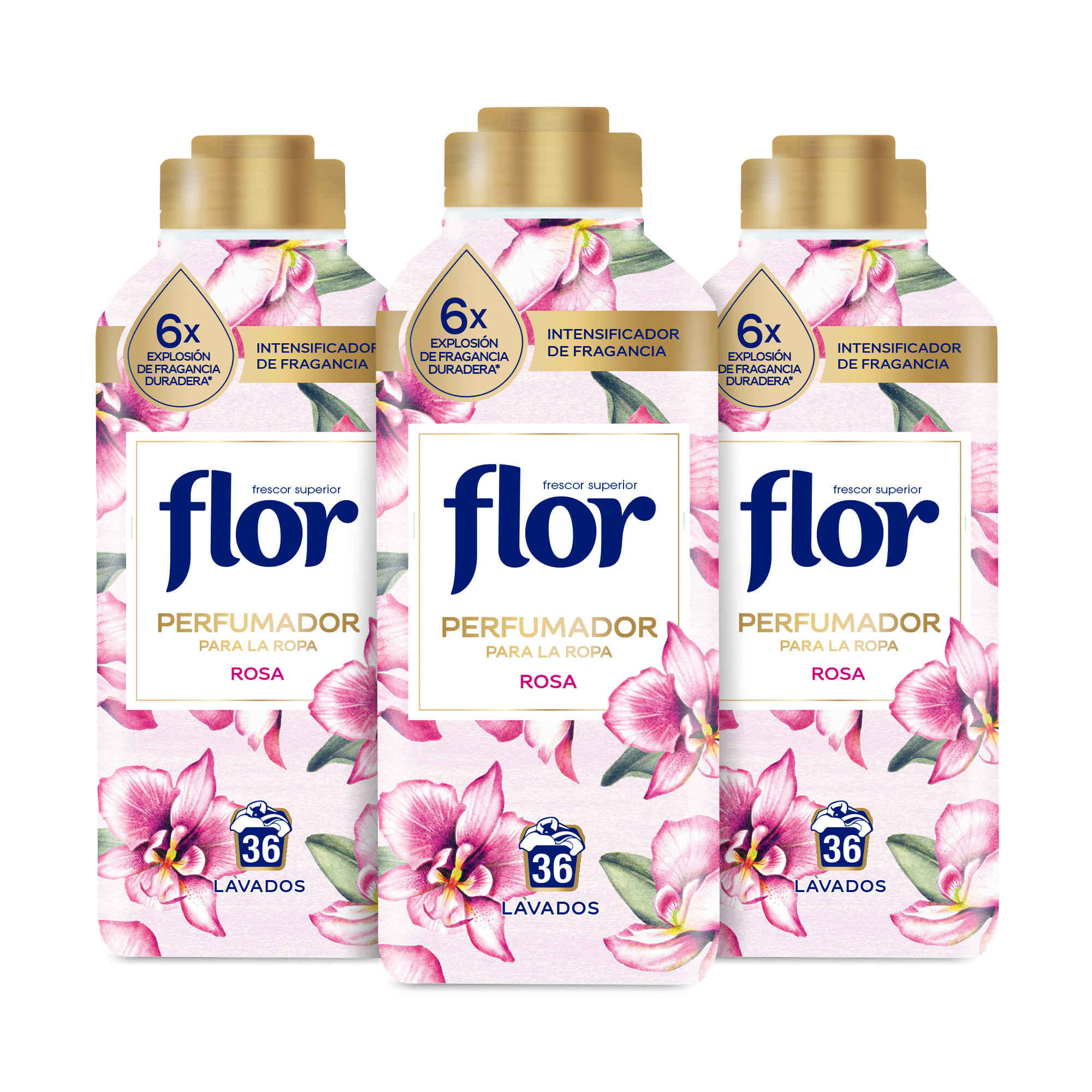 Flor Perfumador Para la Ropa Fragancia Rosa 3x 720ml | Miravia