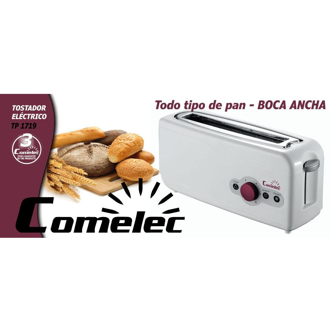 Tostadora comelec tp1719 750w - 1 RANURA