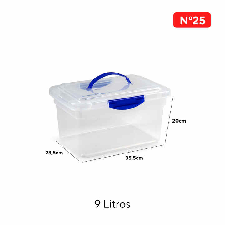 Nº 5 Caja de almacenaje 57 litros - Plastic Forte