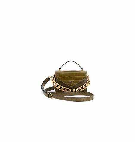 Bolso guess verde discount oliva