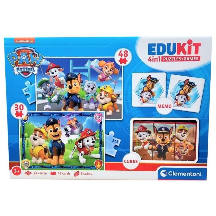 Clementoni Edukit 4 en 1 - Paw Patrol, Juego Educativo y de ...