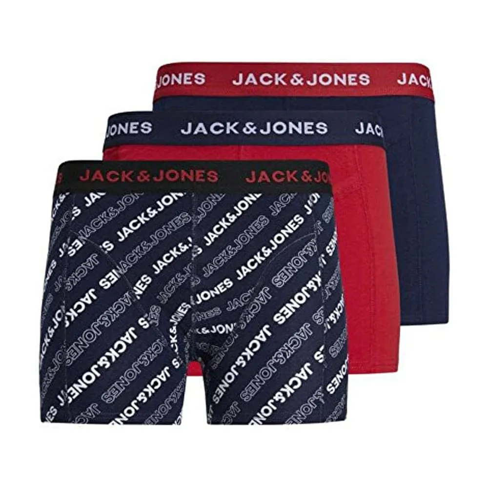 Jack & Jones Hombre Calzoncillos 3 Boxer ropa interior Modelo JACBRAND , muy suaves y ajuste perfecto - Envío Gratis desde España | Miravia