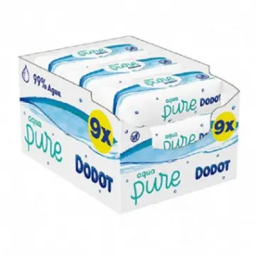 Dodot Sensitive toallitas infantiles sin perfume Pack 2 envases 54 unidades