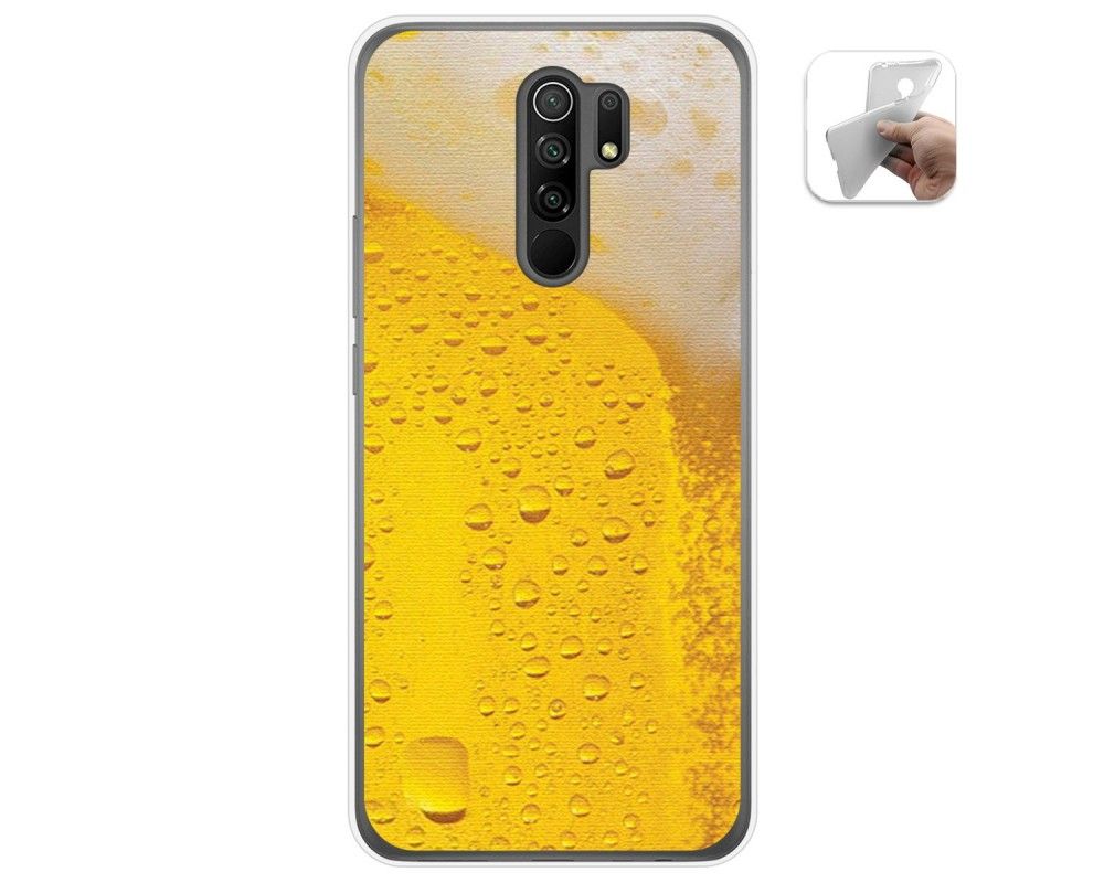 Funda Gel Tpu Para Xiaomi Redmi Dise O Cerveza Dibujos Miravia