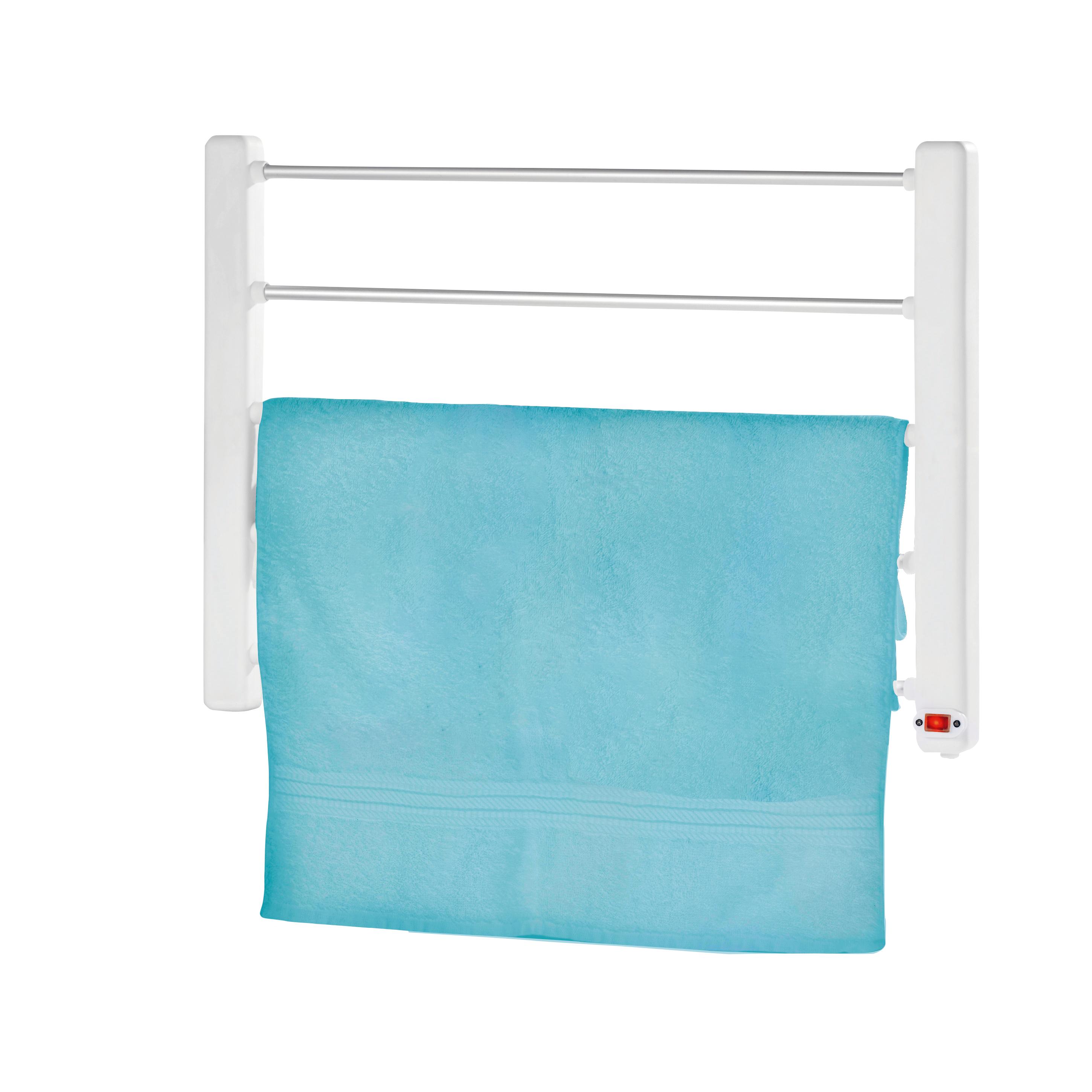 Secador de toallas con pantalla Digital, toallero eléctrico con