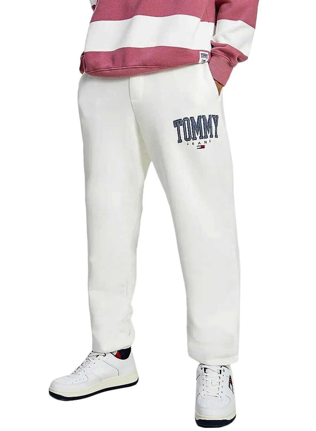 Pantalon Tommy Jeans Blanco | Miravia