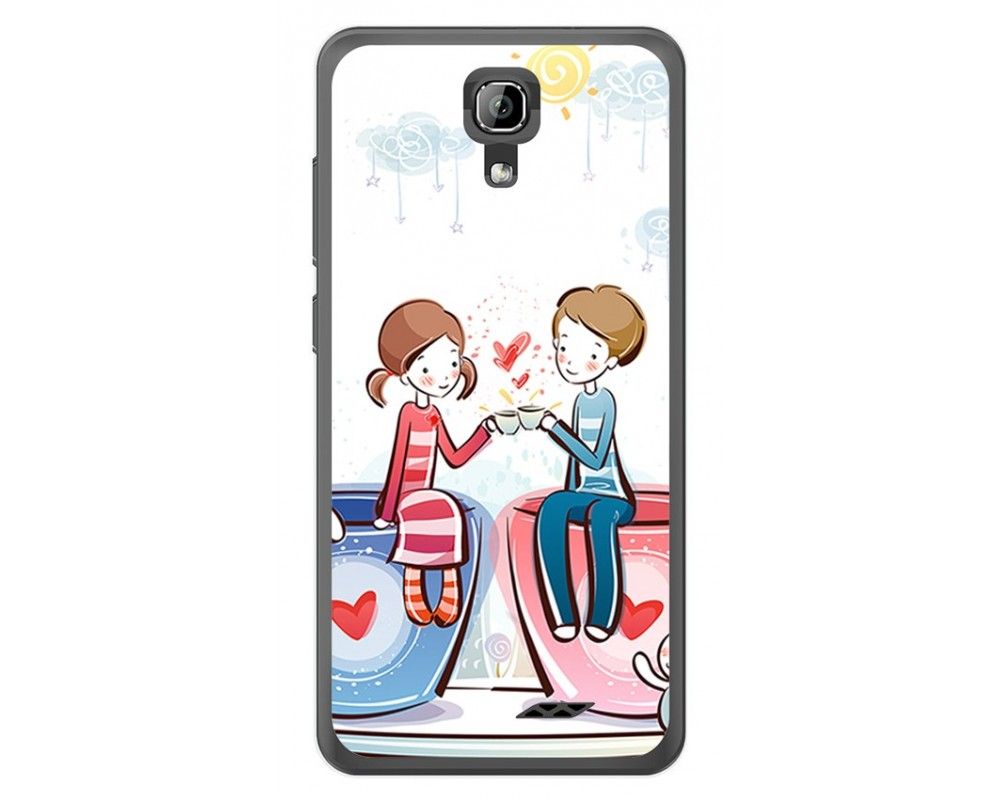 Custodia per HomTom HT26 Telefono Smartphone Custodia Cellulare TPU