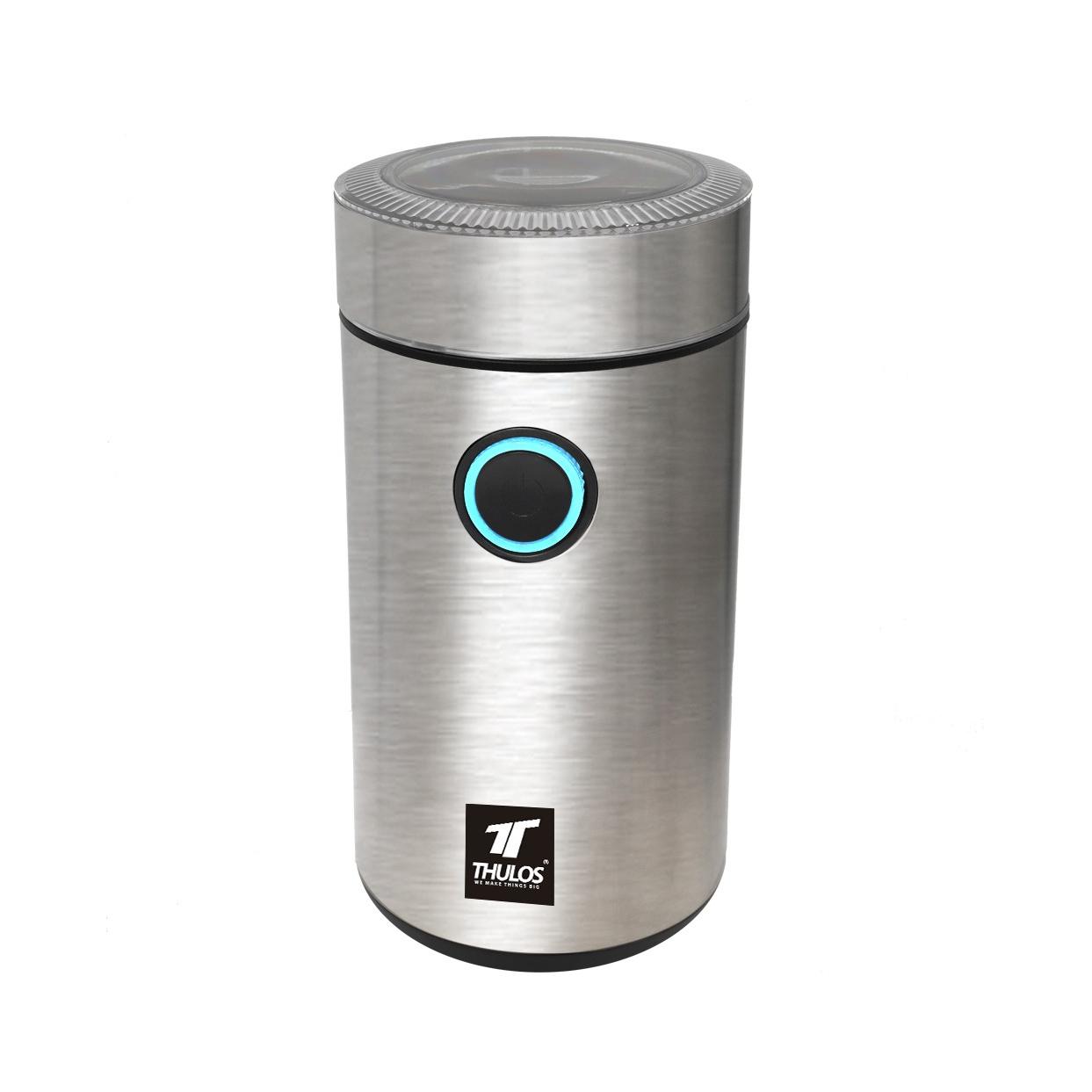 Molinillo de Café de Acero Inoxidable. Capacidad: 40 gr. THULOS TH-MC40SS