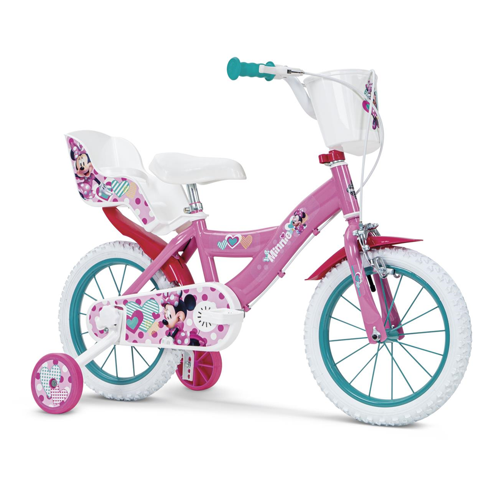 Bicicleta niño 2 a 4 años – 14″ – ruedines – CONOR RAY – Azul – THEBIKE