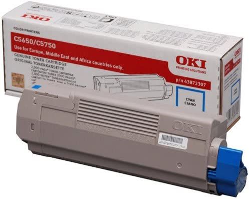 Toner OKI C5650 / C5750 (43865708) noir de 8000 pages