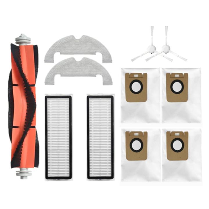 Sacco for la spazzatura di ricambio, compatibile con Dreame Bot D10 Plus RLS3D Accessori for sacchetti for la polvere Robot Aspirapolvere Sacco for aspirapolvere (Color : 12PCS