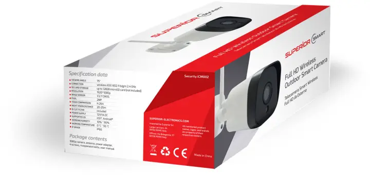 Camara Ip 2mpx Wifi Bateria Exterior Vicohome Cg7