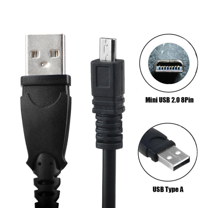 Cable de sincronización de datos USB para cámara Panasonic Lumix, 3,3 ...