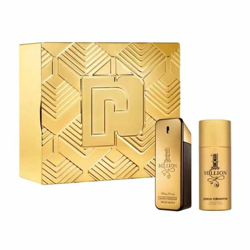 Paco Rabanne 1 Million Eau De Toilette Spray 100ml Christmas Set