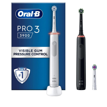 Oral-B Starter Pack Cepillo de dientes eléctrico con 2 cabezales