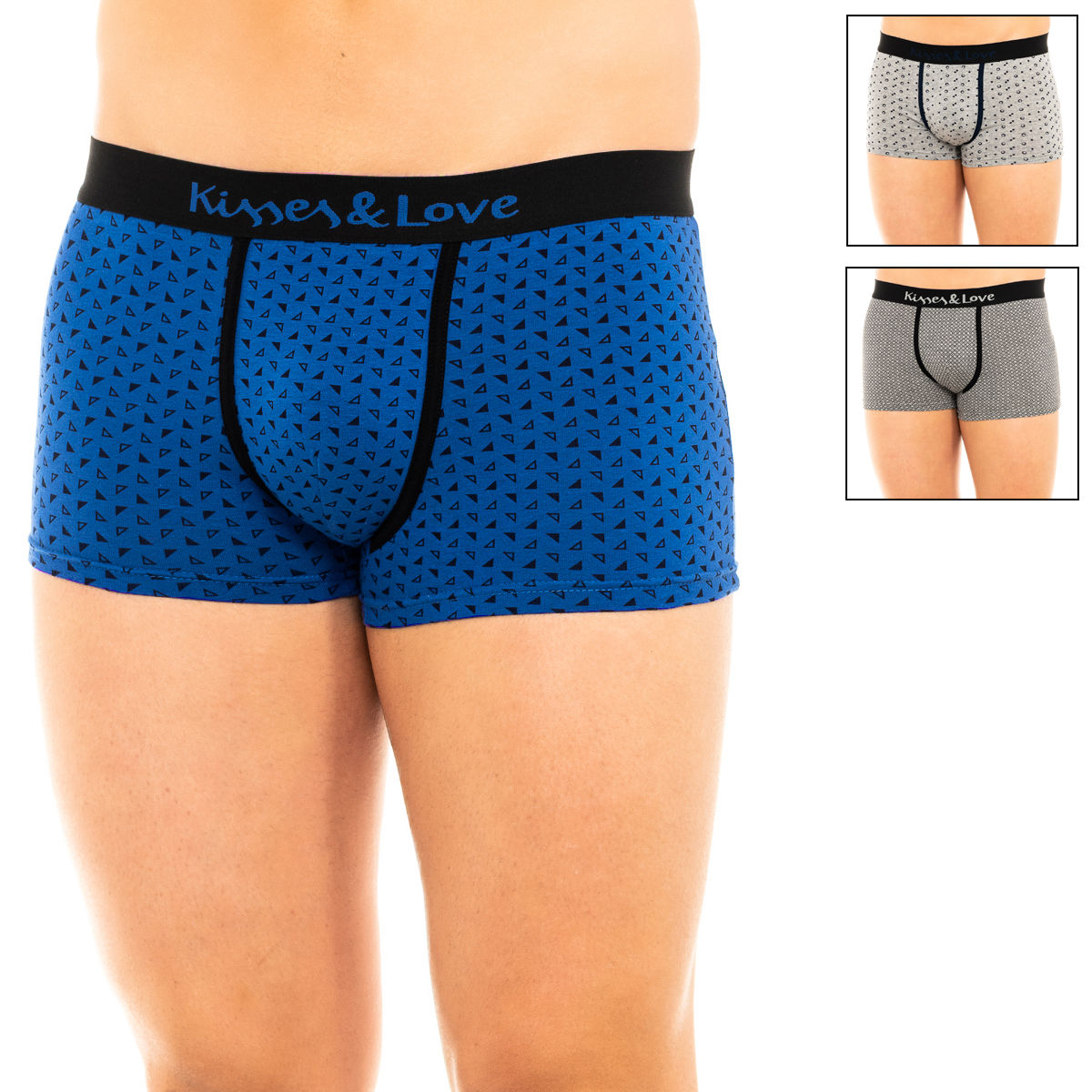 Kisses and LovePack3 Boxers Kisses & Love Miravia