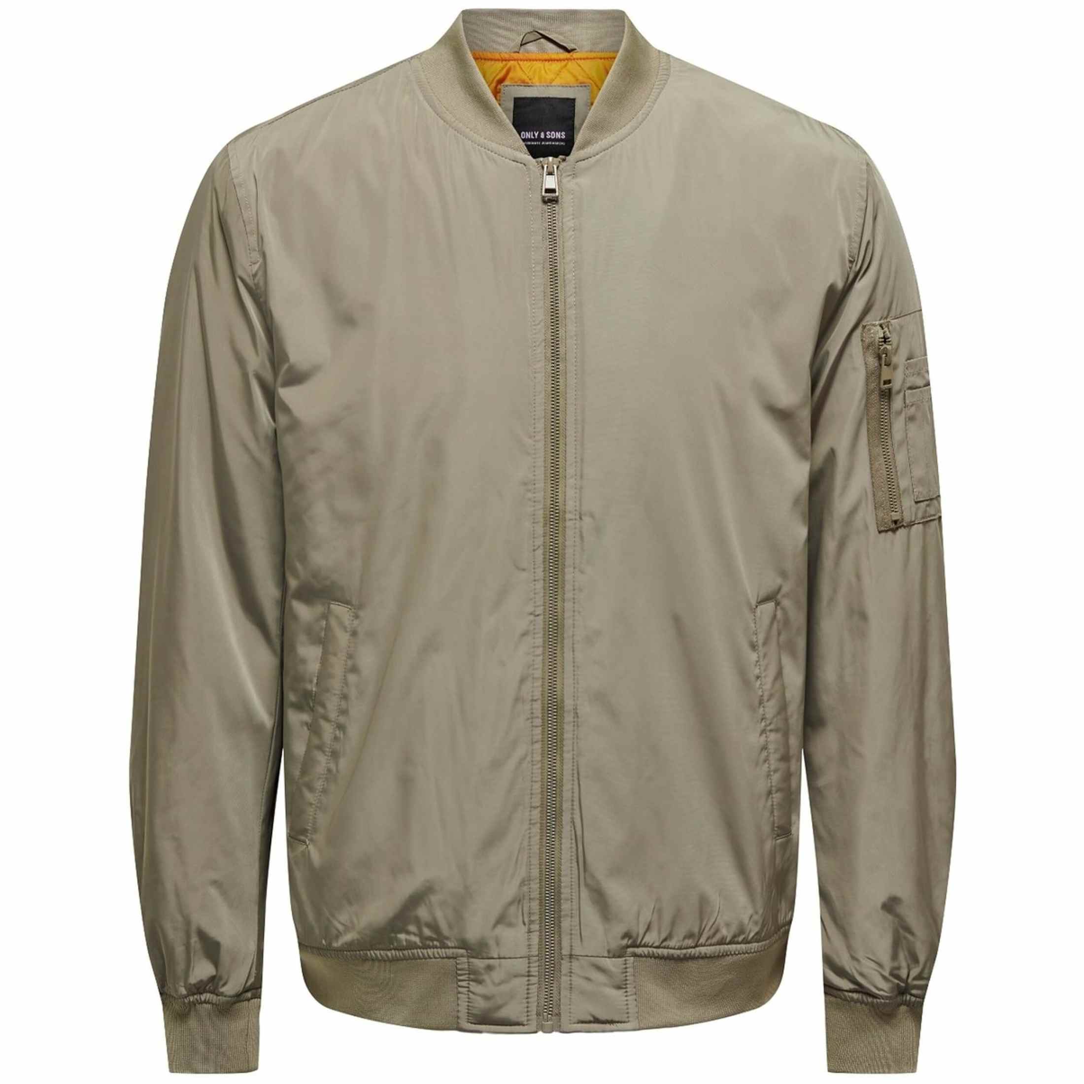 Only & Sons Normal Gümüş Erkek Ceket ONSJOSHUA BOMBER OTW VD NOOS - Fiyatı, Yoru